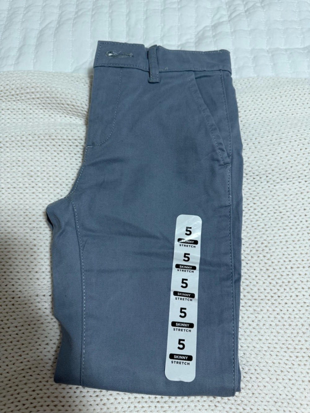 Old Navy Boys Dress Slacks in Grey - 2 pairs size 5 boys BRAND NEW